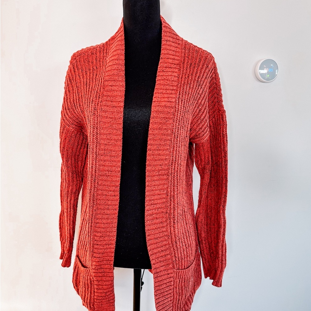 Small Orange Cardigan